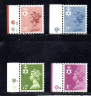 UK, GB, Great Britain, Regional Issue, North Ireland, MNH, 1984, Michel 41 - 44, Queen Elizabeth - Irlanda Del Norte