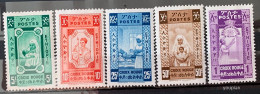 Ethiopia 1936, Red Cross, MNH Stamps Set - Etiopia