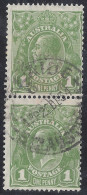 AUSTRALIA 1926-8 - Yvert 51° (x2) - Serie Corrente | - Gebruikt
