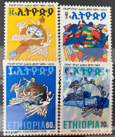Ethiopia 1974, 100 Years UPU, MNH Stamps Set - Etiopia