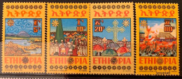 Ethiopia 1974, Meskel Festival, MNH Stamps Set - Etiopia