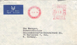 NIGERIA - AIRMAIL 1974 - KARLSRUHE/DE -METER- / 5152 - Nigeria (1961-...)