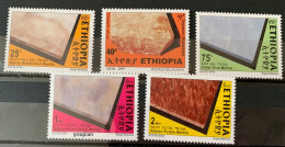 Ethiopia 2004, Marble Slabs, MNH Stamps Set - Etiopia