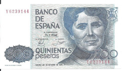 ESPAGNE 500 PESETAS 1979 UNC P 157 - [ 4] 1975-… : Juan Carlos I