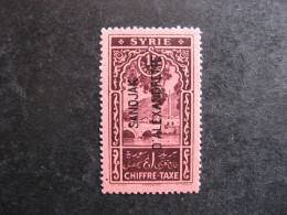 Alexandrette. TB Timbre-Taxe N° 2, Neuf X. - Unused Stamps