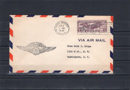 USA 1930 First Flight Cover Inauguration AIr Mail Service Salt Lake City - San Diego - Event Covers