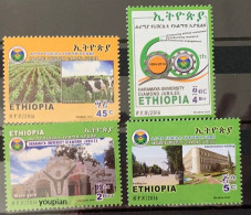 Ethiopia 2016, 60 Years Haramaya University, MNH Stamps Set - Etiopia