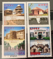 Ethiopia 2016, Palaces Of Emperors, MNH Stamps Set - Etiopia