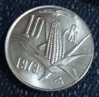 Mexico, 10 Centavos, 1979, Mexico City, KM:434.1, UNC, Agouz - Messico