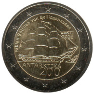 ET20020.1 - ESTONIE - 2 Euros Commémo. 200è Anniv Découverte Antarctique - 2020 - Estonie