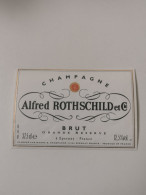 Étiquette Champagne, Alfred Rothschild Et Cie, Epernay - Champagner