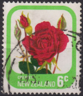 1976 Neuseeland ° Mi:NZ 672C, Sn:NZ 589, Yt:NZ 650a, Rose "Cresset" - Used Stamps