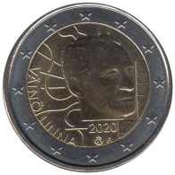 FI20020.1 - FINLANDE - 2 Euros Commémo.  Naissance De Väinö Linna - 2020 - Finlandía