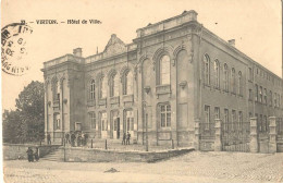 1919    Virton  Hôtel De Ville   ( Pour Saint Germain Du Bel Air ) Cachet Gare De Favières - Virton