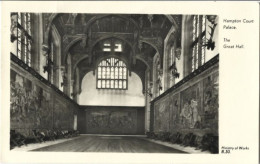 GB - Royaume-Uni : Hampton Court Palace : The Great Hall. - Hampton Court