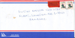 Tanzania Air Mail Cover Sent Express To Germany 6-1-2000 - Tanzanie (1964-...)