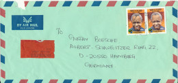 Tanzania Air Mail Cover Sent Express To Germany 25-8-1996 - Tanzanie (1964-...)