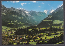 109337/ FRUTIGEN, Dorf Und Kirche Mit Kandertal - Frutigen