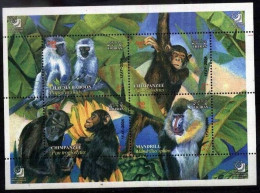 2004 Iran 2976-2979/B40 Fauna - Singes