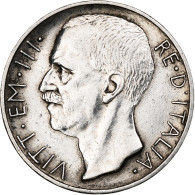 Italie, Vittorio Emanuele III, 10 Lire, 1927, Rome, SUP+, Argent, KM:68.2 - 1900-1946 : Victor Emmanuel III & Umberto II