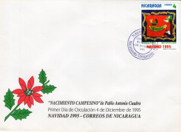 Nicaragua - 1995 - Christmas - FDC (first Day Cover) - Nicaragua