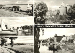 72559715 Plau Mecklenburg Anlegestelle Seelust Burgturm Seglerheim Eldepartie Pl - Plau