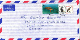 Kenya Air Mail Cover Sent To Germany 29-4-2000 BIRD Stamps - Kenya (1963-...)