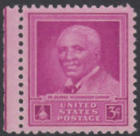 !a! USA Sc# 0953 MNH SINGLE W/ Left Margin - George Washington Carver - Unused Stamps
