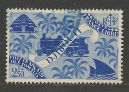 COTE DES SOMALIS N° 243 OBL / Used - Oblitérés