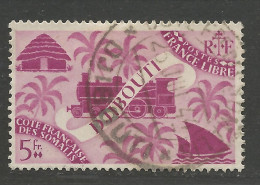 COTE DES SOMALIS N° 245 OBL / Used - Oblitérés