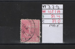 PRIX FIXE Obl  379 YT 421A MIC 814 SCO 810 GIB William Henry Harrison 1938 Etats Unis 58/02 - Used Stamps