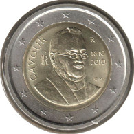 IT20010.1 - ITALIE - 2 Euros Commémo. Comte De Cavour - 2010 - Italy