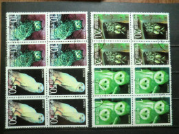 China 1995: Full Set Used In Block Of 4 - Usati