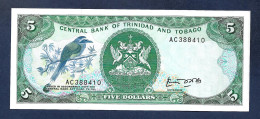 Trinidad & Tobago $5 Dollars 1985 P37a UNC - Trindad & Tobago