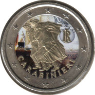 IT20014.4 - ITALIE - 2 Euros Commémo. Colorisée Arma Dei Carabinieri - 2014 - Italie