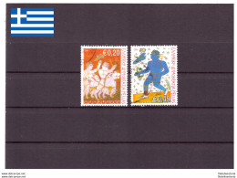 Grèce 2004 - Oblitéré - Sports - Jeux Paralympiques - Michel Nr. 2259-2260 (gre671) - Gebraucht