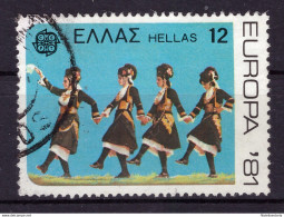 Grèce 1981 - Oblitéré - Europa - Folklore - Michel Nr. 1445 (gre941) - Used Stamps
