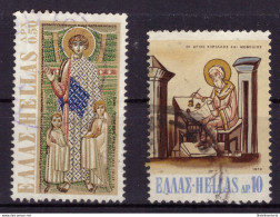 Grèce 1970 - Oblitéré - Christianisme - Michel Nr. 1045 1048 (gre981) - Used Stamps