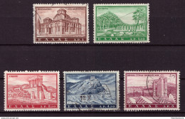 Grèce 1961 - Oblitéré - Tourisme - Michel Nr. 753-755 758-759 (gre1006) - Used Stamps