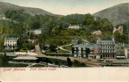 WORCS - GREAT MALVERN FROM CHURCH TOWER 1904  Wo262 - Malvern