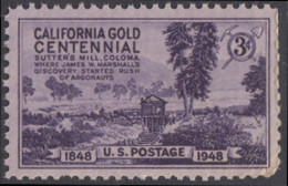 !a! USA Sc# 0954 MNH SINGLE (a2) - California Gold Centennial - Ungebraucht