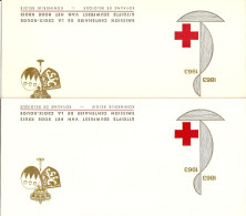 BELGIUM, 1963, Booklet B, Pair Of Red Cross Booklets: French & Dutch - 1907-1941 Anciens [A]