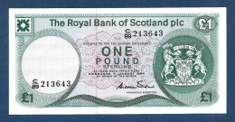 Scotland 1 Pound 1984 P341 UNC - 1 Pond