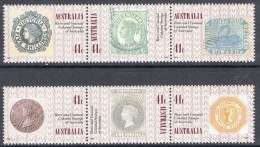 Australia 1990, Set Showing Anniversary Of The Penny Black In Unmounted Mint - Neufs