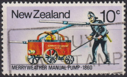 1977 Neuseeland ° Mi:NZ 731, Sn:NZ 635, Yt:NZ 702, Pump, Fire Fighting - Oblitérés