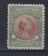 NVPH Nederland Netherlands Pays Bas Holanda 48 MLH/ongebruikt TOP QUALITY ; Wilhelmina 1893 WITH CERTIFICATE - Unused Stamps