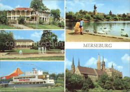 72548133 Merseburg Saale Schloss Dom Schlossgarten Restaurant Teichperle Mersebu - Merseburg