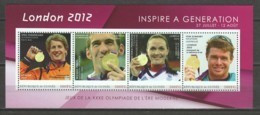 Guinee - MNH Sheet SUMMER OLYMPICS LONDON 2012 EPKE ZONDERLAND - Verano 2012: Londres