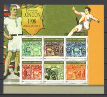 Togo MNH Sheet SUMMER OLYMPICS LONDON 1908-2012 - STAMP ON STAMP - Zomer 2012: Londen