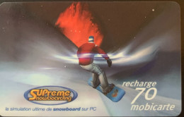 MBC 42  -   SNOWBOARD 3  -   70 Unités - Cellphone Cards (refills)